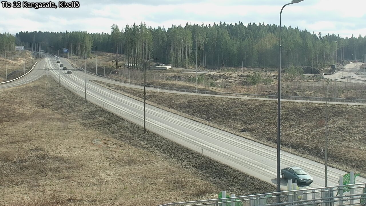 Weather Camera Image Väg 12 Kangasala, Kiveliö, Kangasala, Pirkanmaa