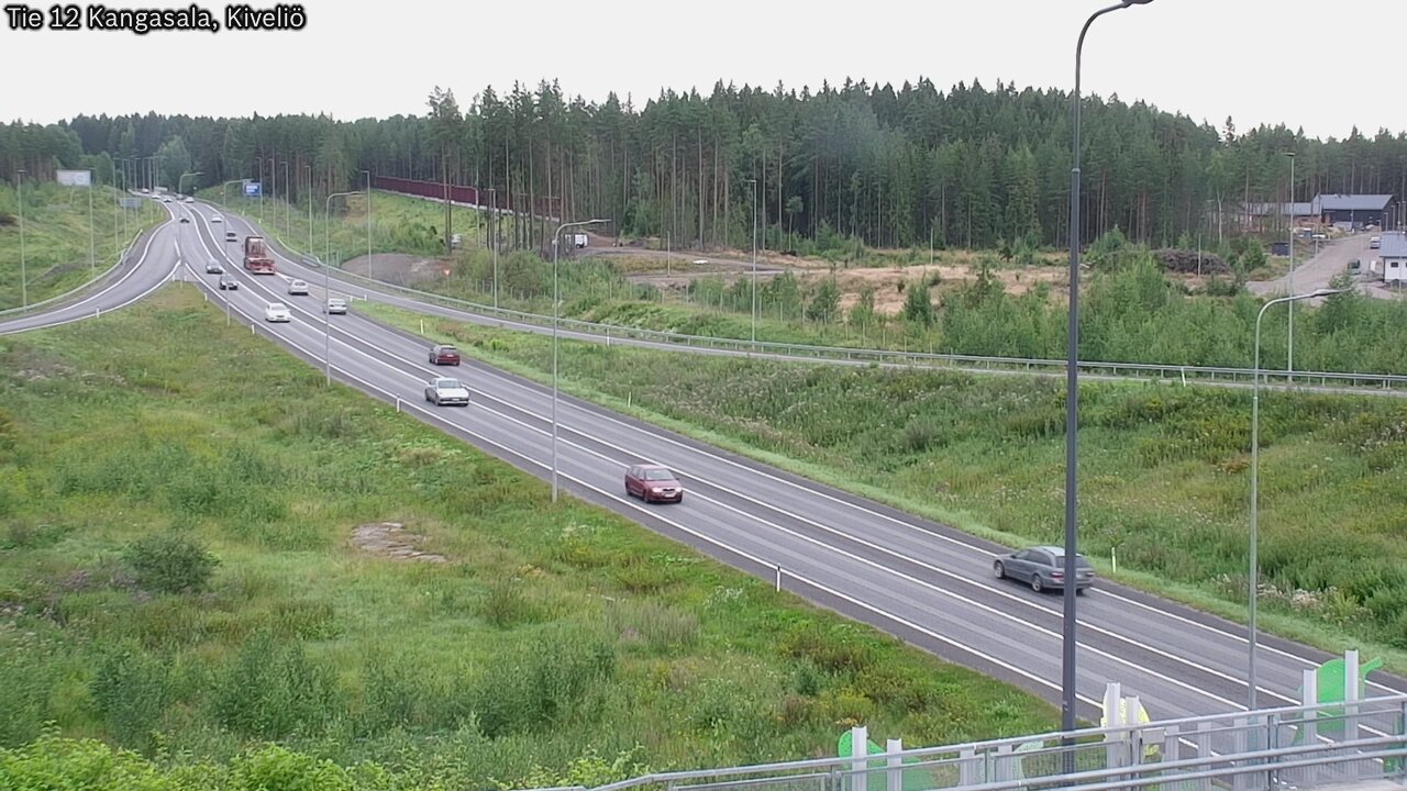 Weather Camera Image Väg 12 Kangasala, Kiveliö, Kangasala, Pirkanmaa
