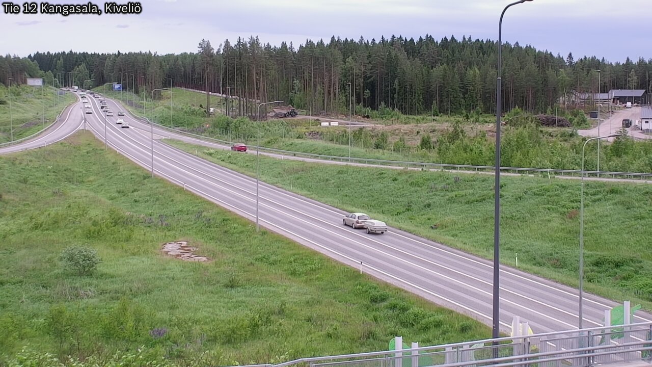 Weather Camera Image Väg 12 Kangasala, Kiveliö, Kangasala, Pirkanmaa