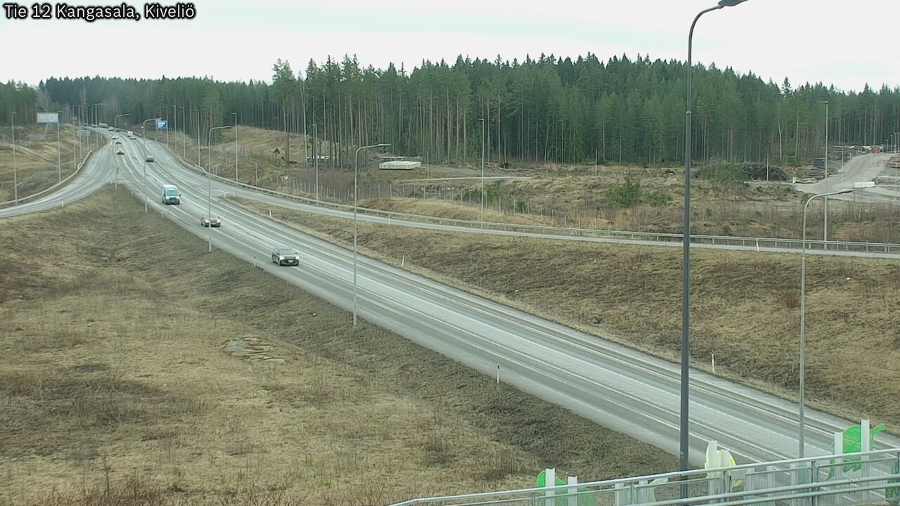 Weather Camera Image Väg 12 Kangasala, Kiveliö, Kangasala, Pirkanmaa