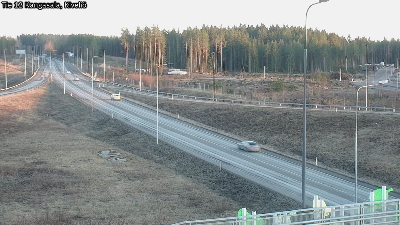 Weather Camera Image Väg 12 Kangasala, Kiveliö, Kangasala, Pirkanmaa