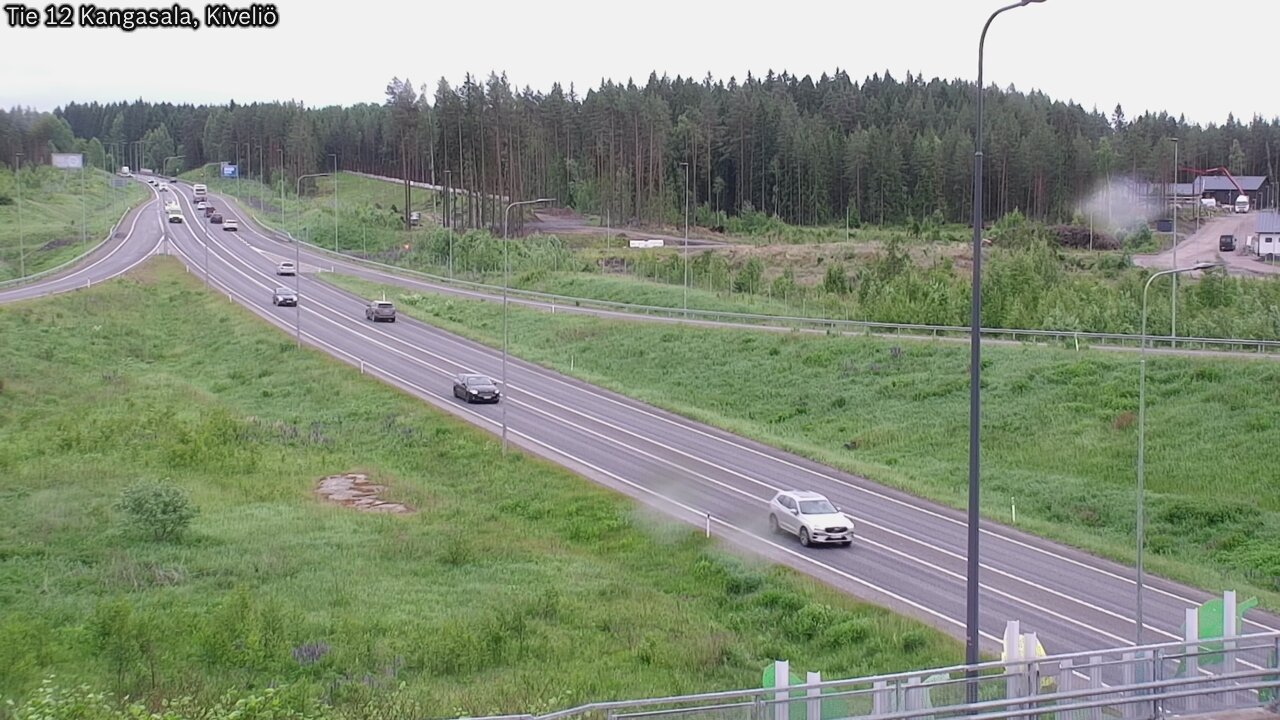 Weather Camera Image Väg 12 Kangasala, Kiveliö, Kangasala, Pirkanmaa