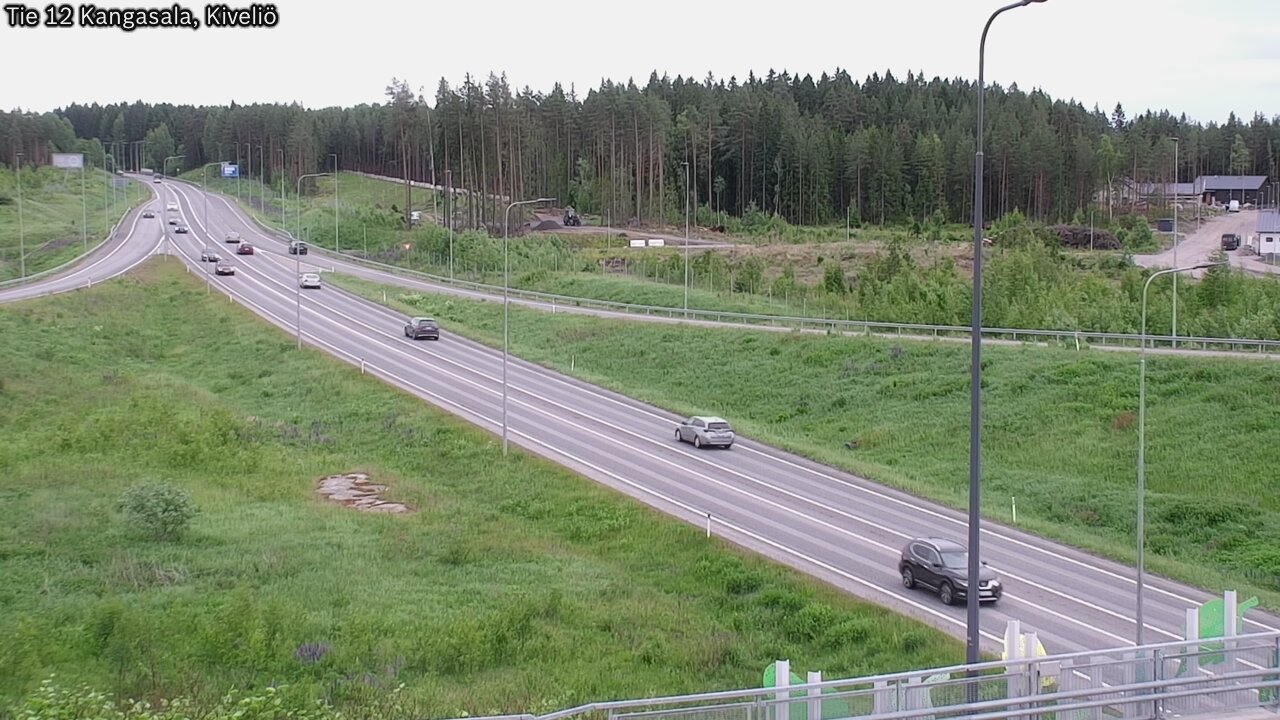 Weather Camera Image Väg 12 Kangasala, Kiveliö, Kangasala, Pirkanmaa