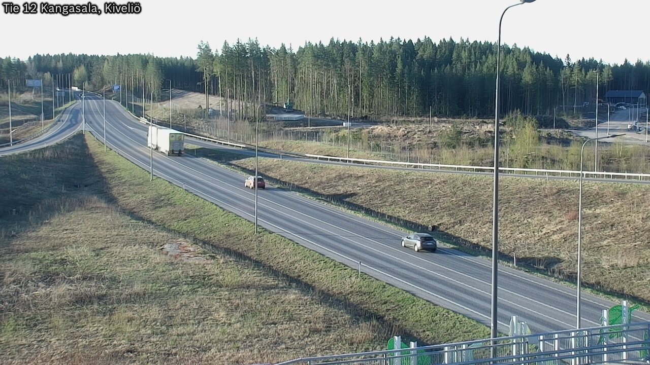 Weather Camera Image Road 12 Kangasala, Kiveliö, Kangasala, Pirkanmaa