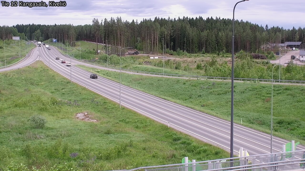 Weather Camera Image Väg 12 Kangasala, Kiveliö, Kangasala, Pirkanmaa