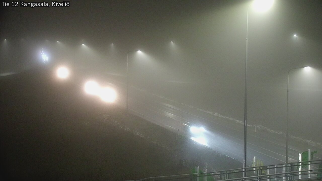 Weather Camera Image Väg 12 Kangasala, Kiveliö, Kangasala, Pirkanmaa