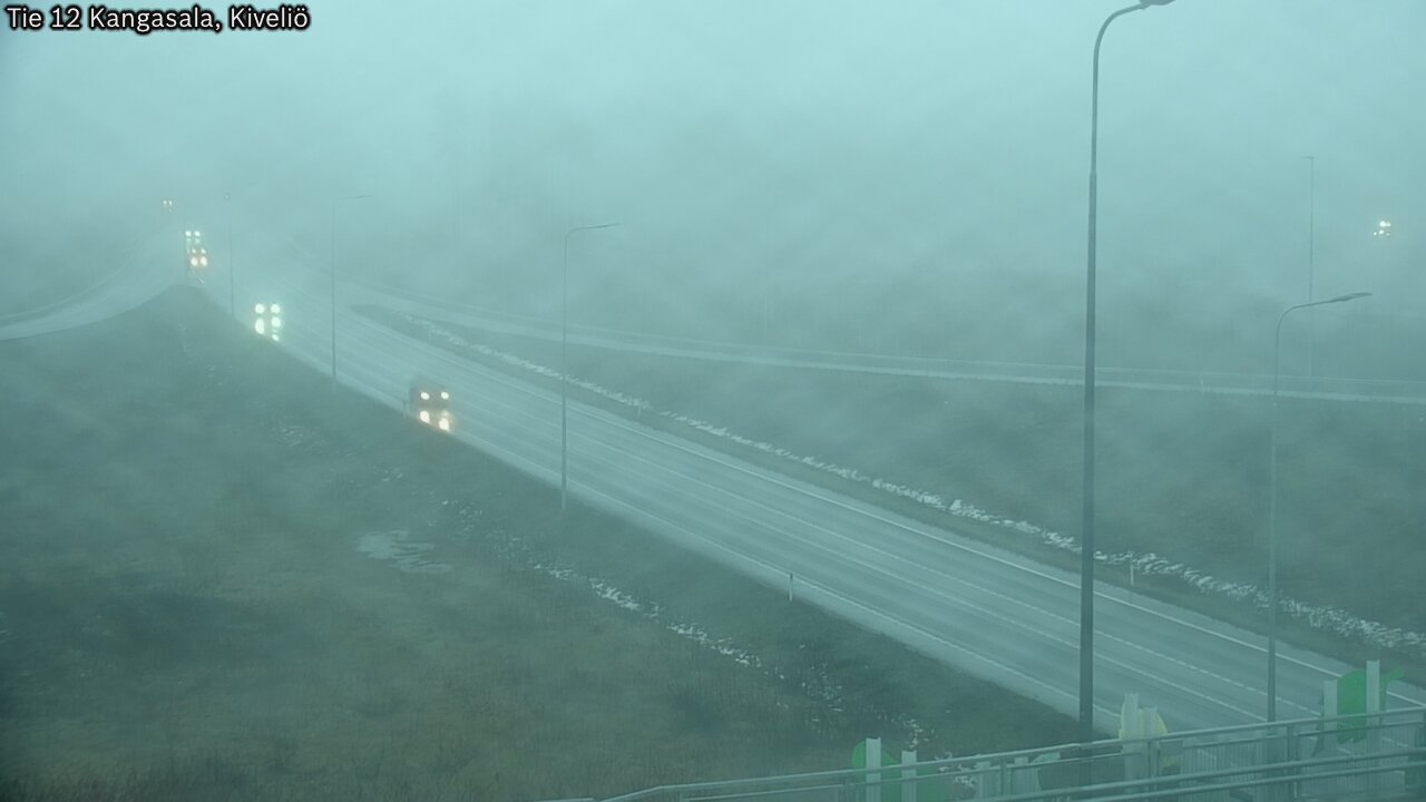 Weather Camera Image Väg 12 Kangasala, Kiveliö, Kangasala, Pirkanmaa