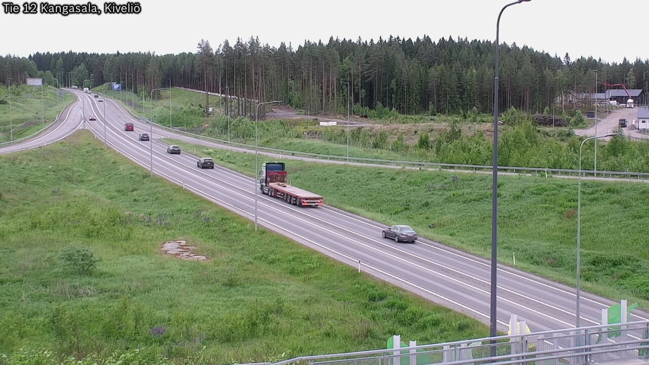 Weather Camera Image Väg 12 Kangasala, Kiveliö, Kangasala, Pirkanmaa