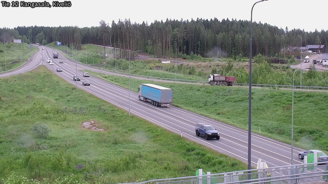 Weather Camera Image Väg 12 Kangasala, Kiveliö, Kangasala, Pirkanmaa