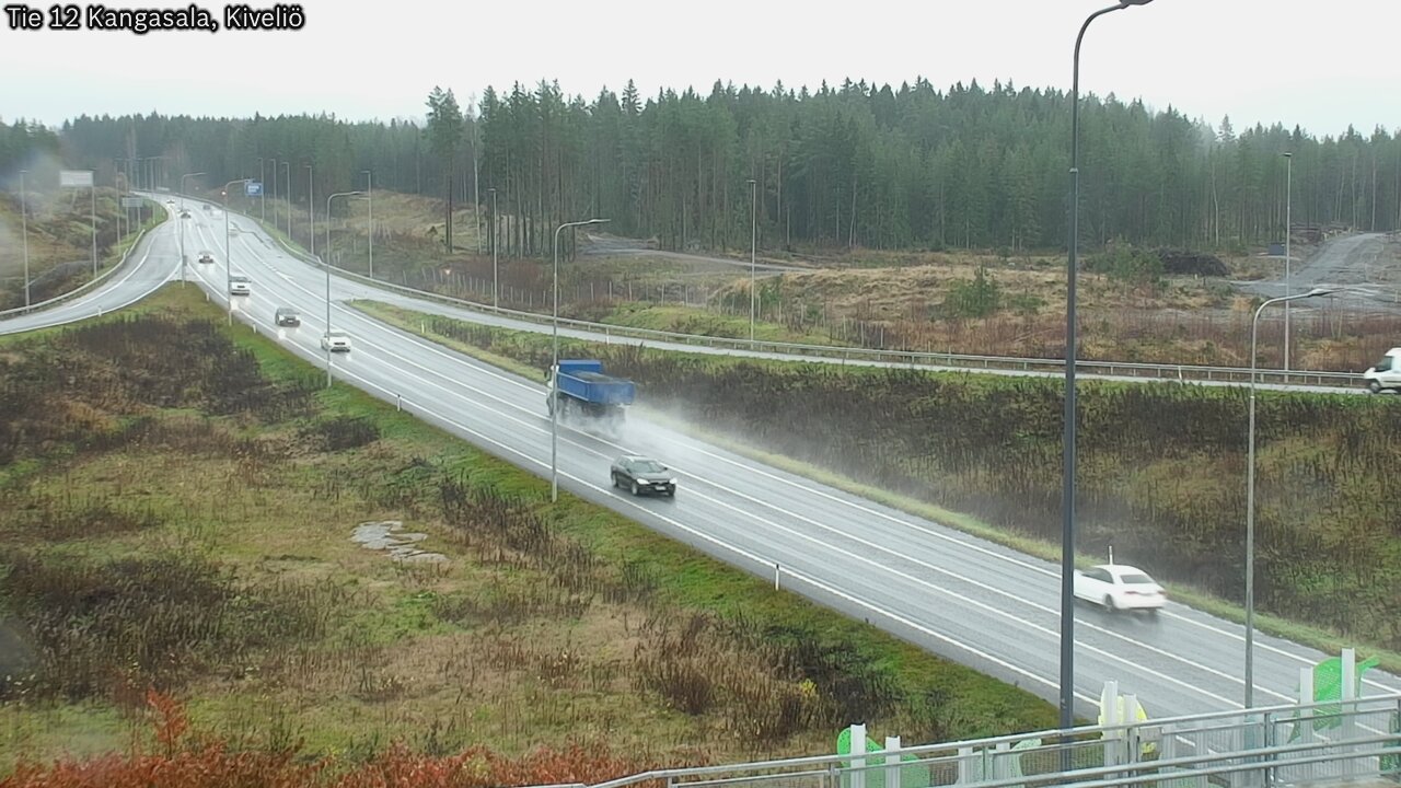 Weather Camera Image Väg 12 Kangasala, Kiveliö, Kangasala, Pirkanmaa