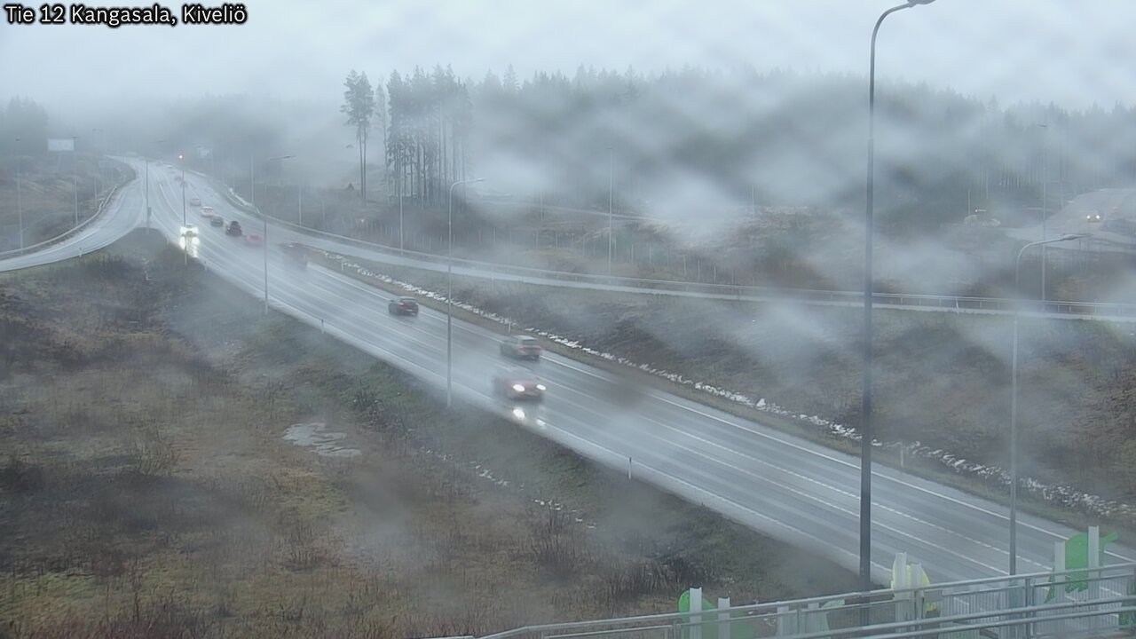 Weather Camera Image Väg 12 Kangasala, Kiveliö, Kangasala, Pirkanmaa
