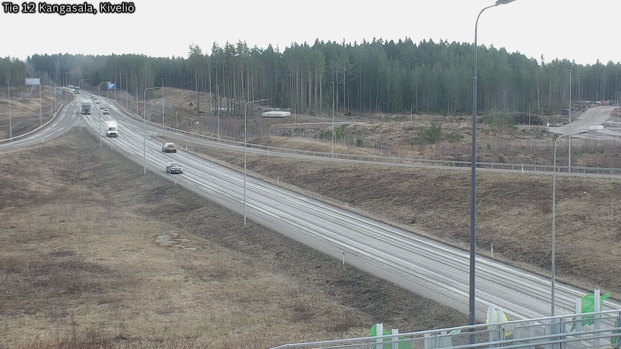 Weather Camera Image Väg 12 Kangasala, Kiveliö, Kangasala, Pirkanmaa