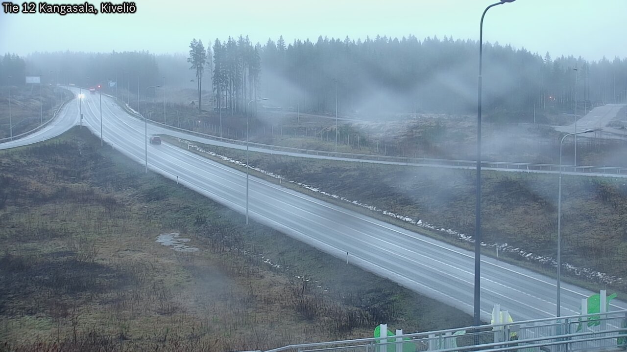 Weather Camera Image Väg 12 Kangasala, Kiveliö, Kangasala, Pirkanmaa