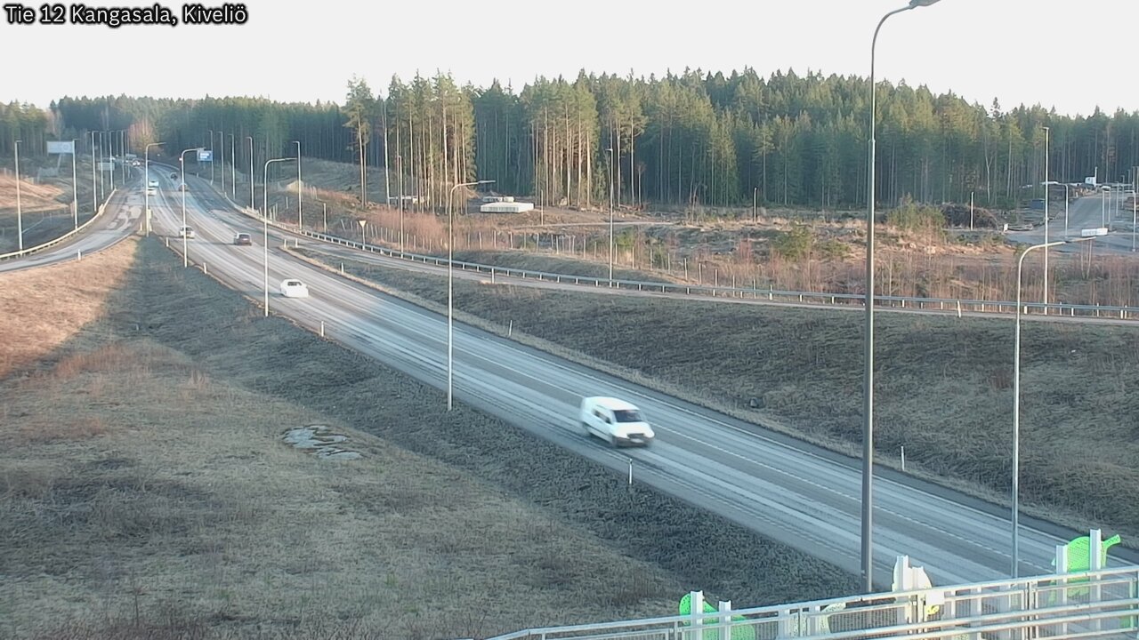 Weather Camera Image Väg 12 Kangasala, Kiveliö, Kangasala, Pirkanmaa