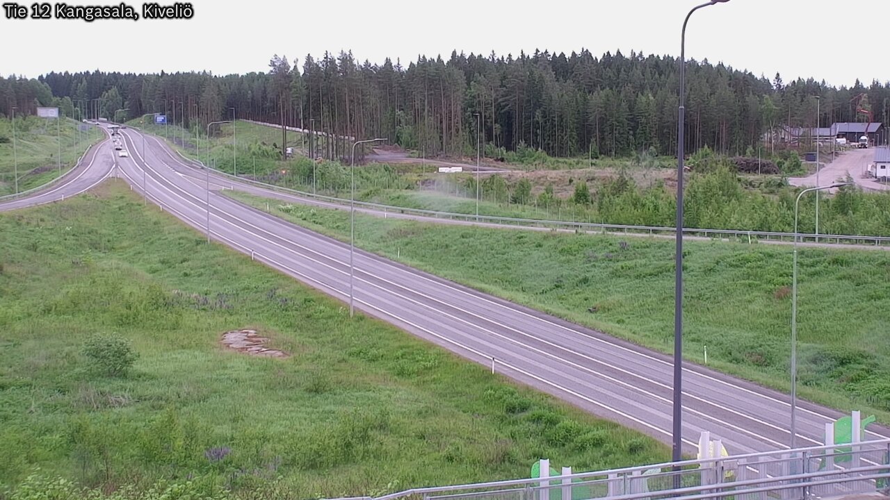Weather Camera Image Väg 12 Kangasala, Kiveliö, Kangasala, Pirkanmaa