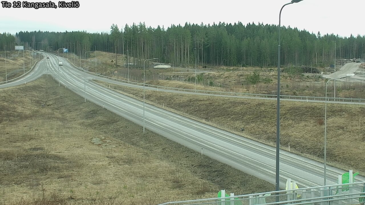 Weather Camera Image Väg 12 Kangasala, Kiveliö, Kangasala, Pirkanmaa
