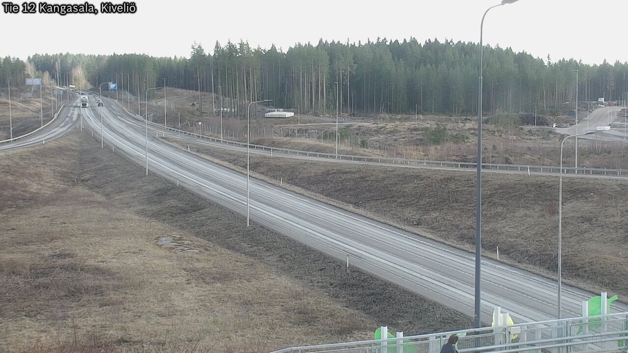 Weather Camera Image Väg 12 Kangasala, Kiveliö, Kangasala, Pirkanmaa