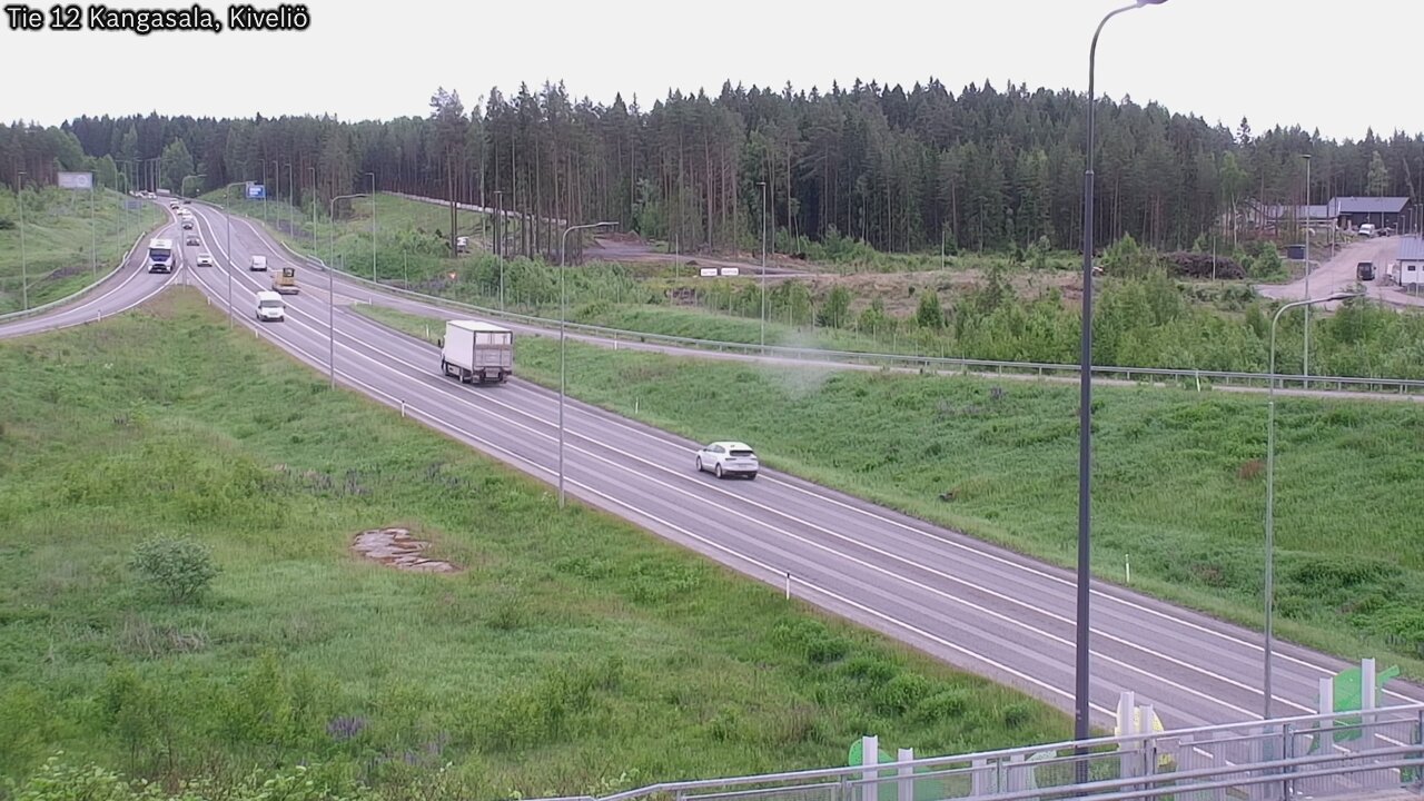Weather Camera Image Väg 12 Kangasala, Kiveliö, Kangasala, Pirkanmaa