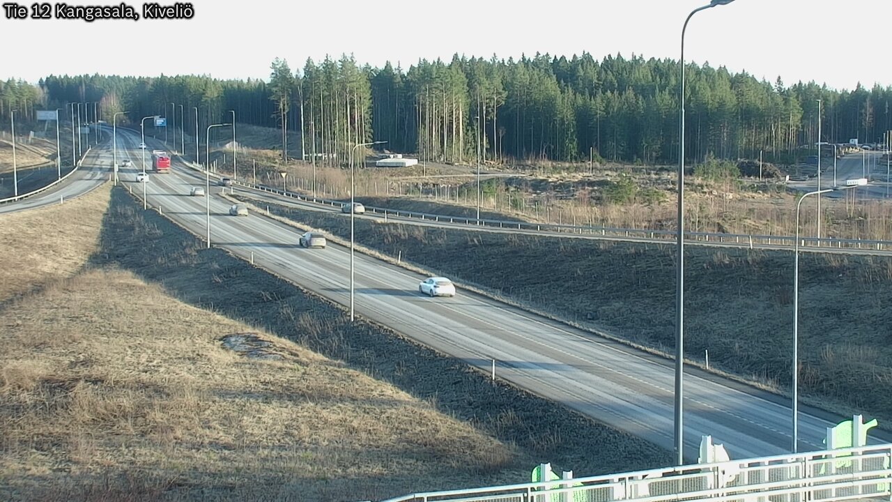 Weather Camera Image Väg 12 Kangasala, Kiveliö, Kangasala, Pirkanmaa