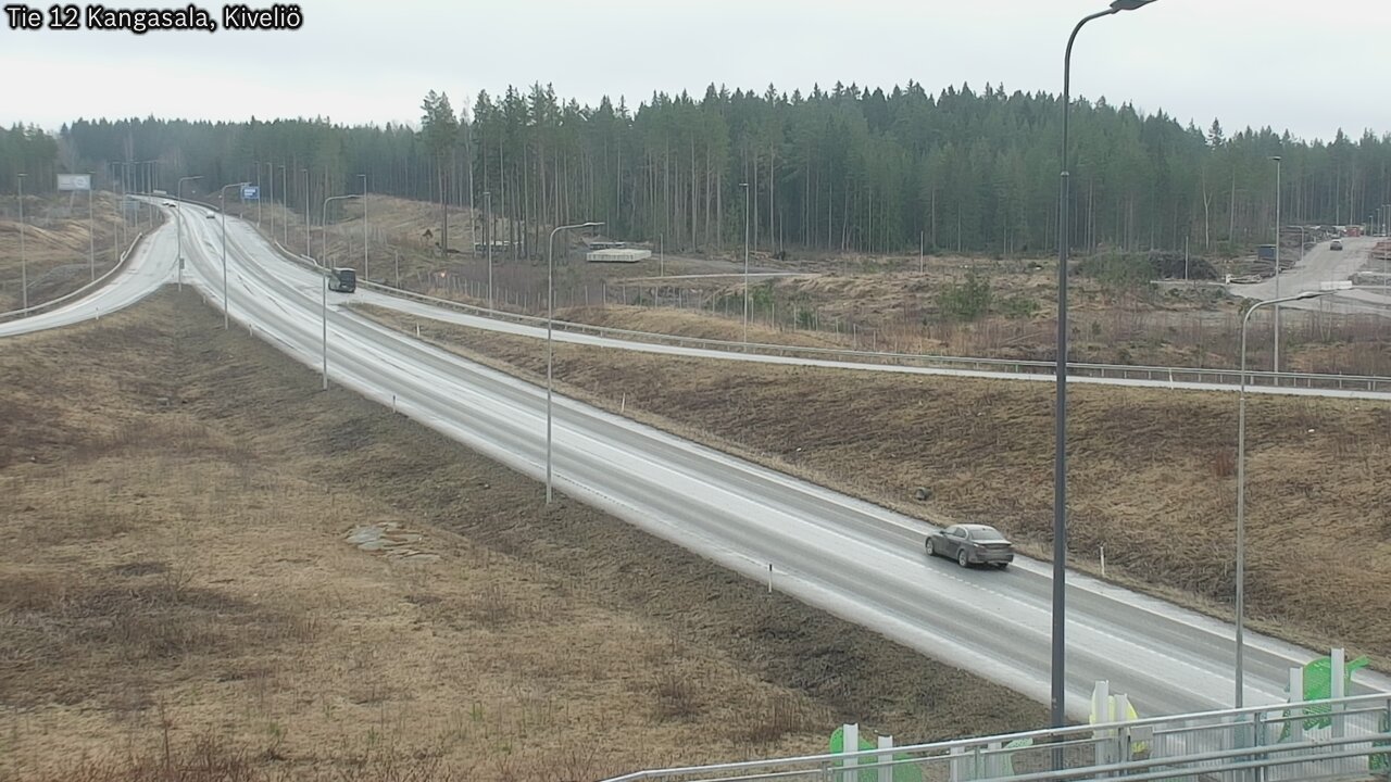 Weather Camera Image Väg 12 Kangasala, Kiveliö, Kangasala, Pirkanmaa