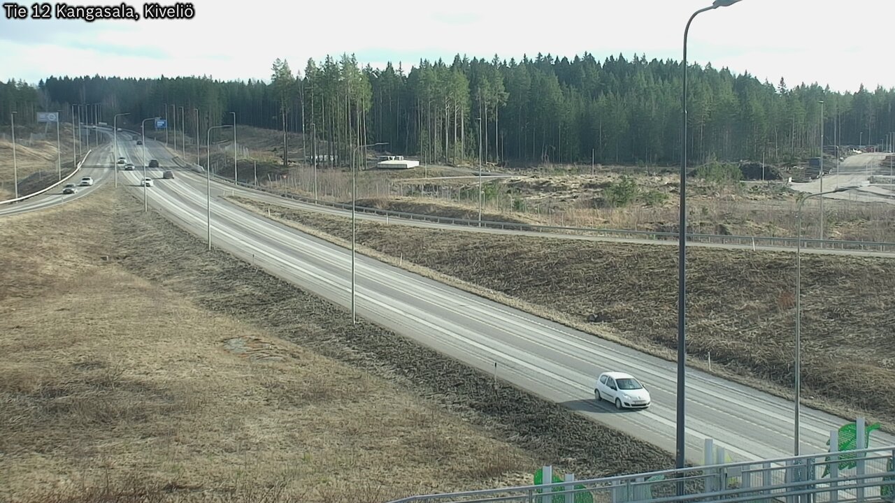 Weather Camera Image Väg 12 Kangasala, Kiveliö, Kangasala, Pirkanmaa