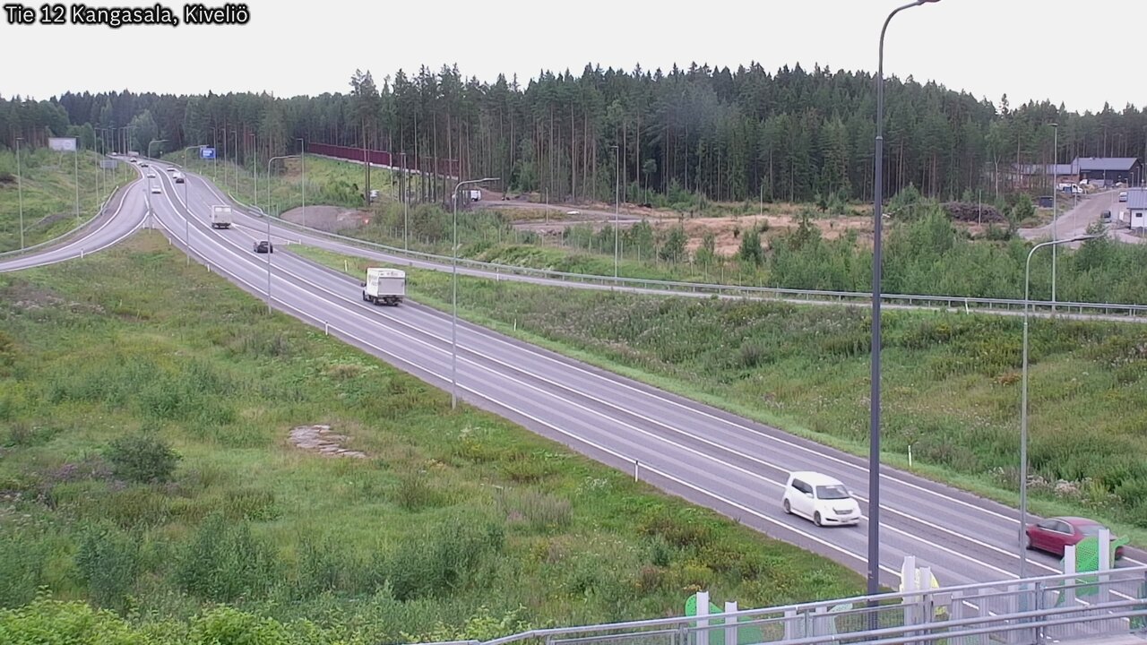 Weather Camera Image Väg 12 Kangasala, Kiveliö, Kangasala, Pirkanmaa