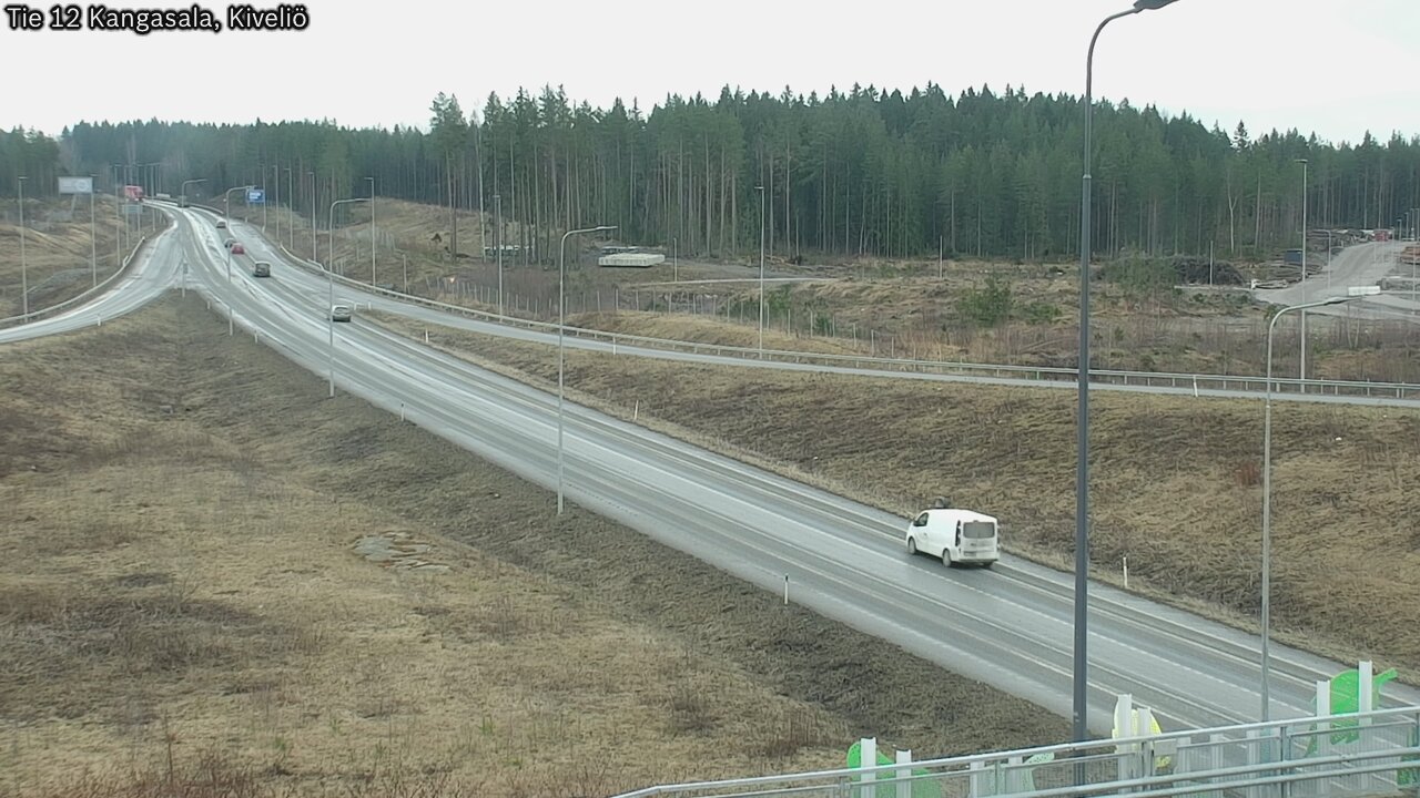 Weather Camera Image Väg 12 Kangasala, Kiveliö, Kangasala, Pirkanmaa