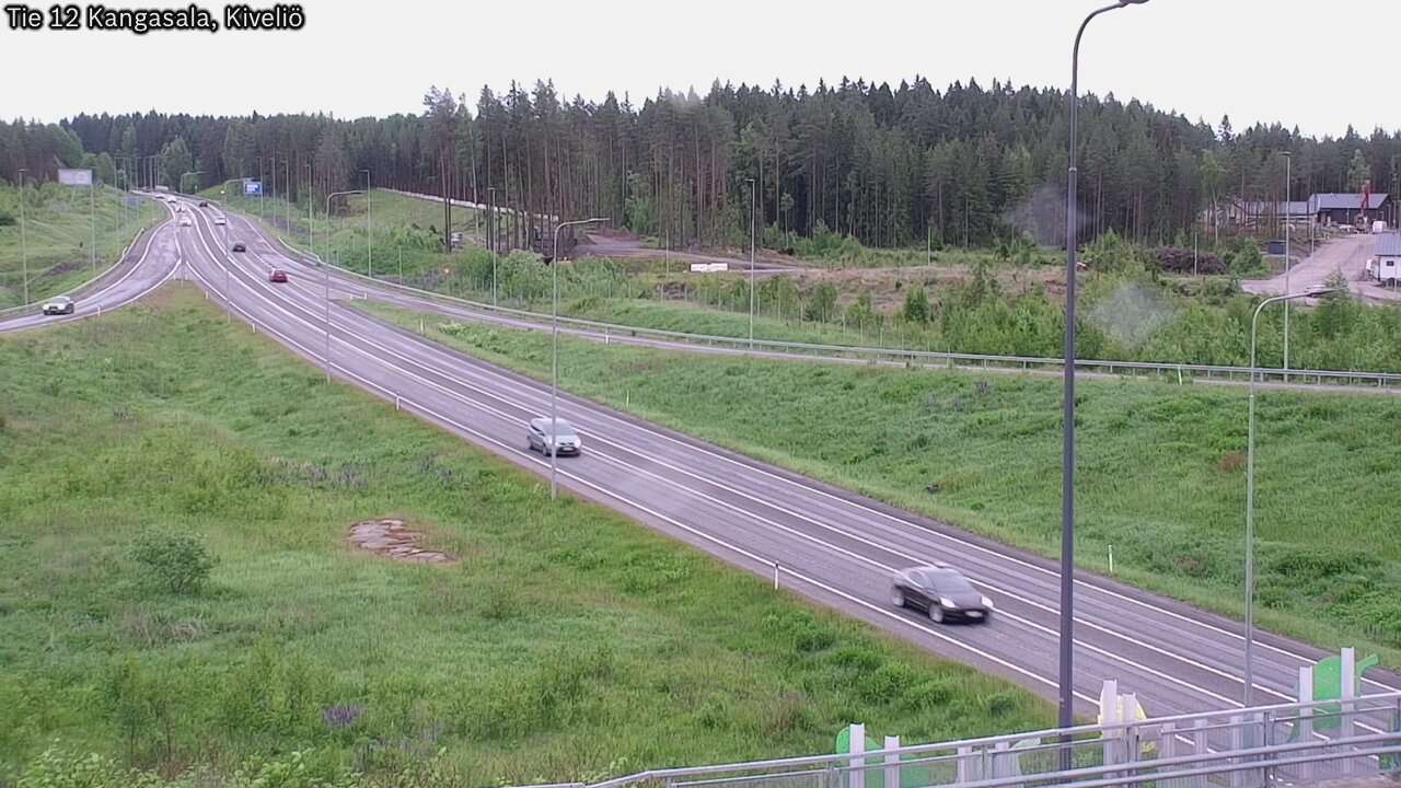 Weather Camera Image Väg 12 Kangasala, Kiveliö, Kangasala, Pirkanmaa