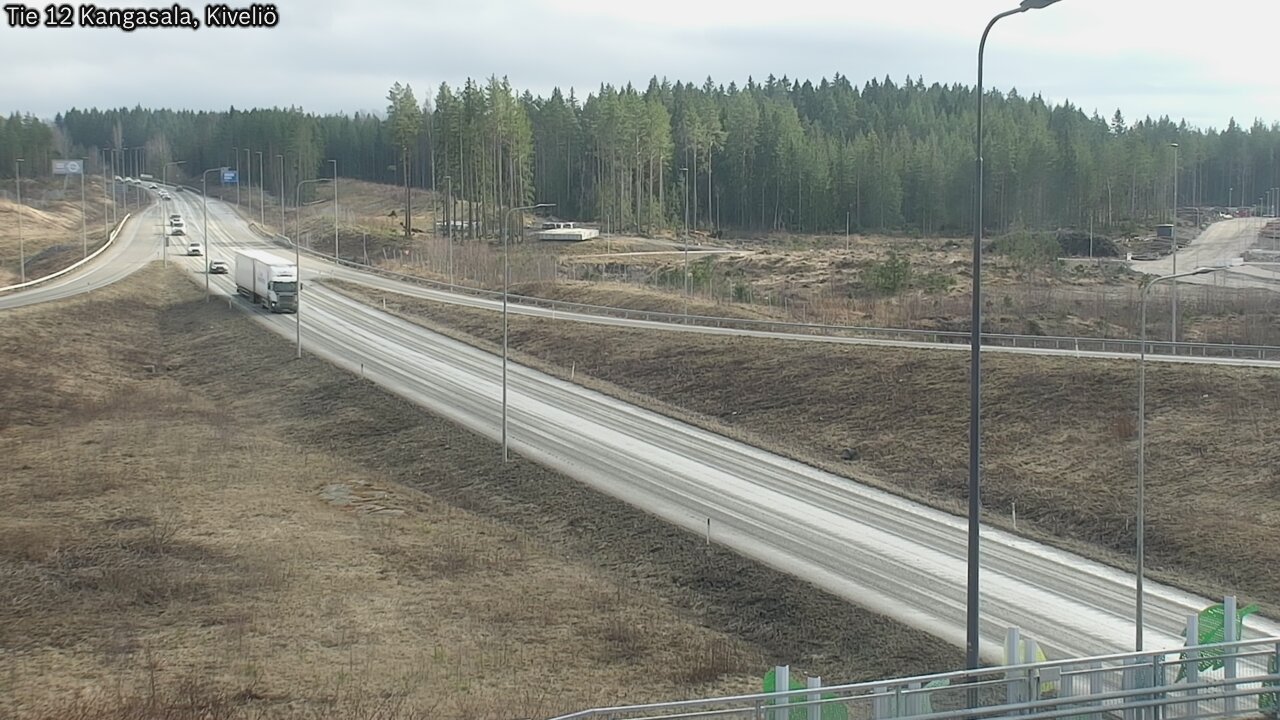 Weather Camera Image Väg 12 Kangasala, Kiveliö, Kangasala, Pirkanmaa