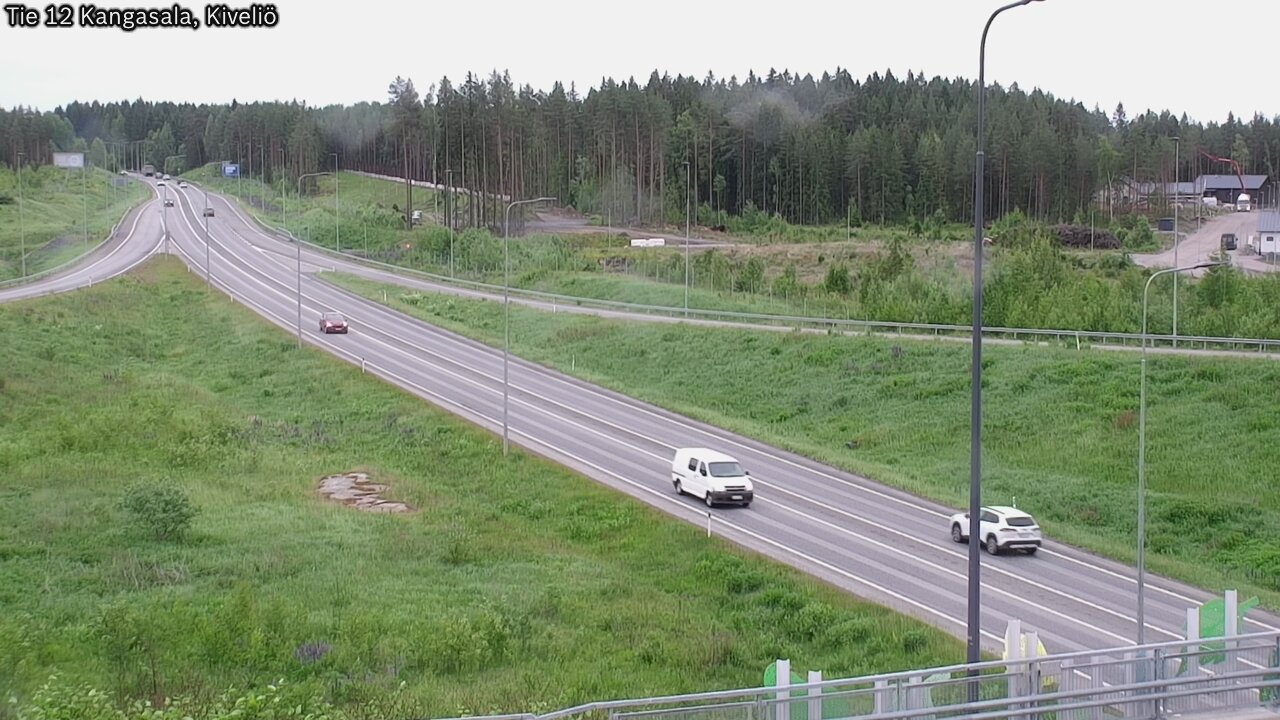 Weather Camera Image Väg 12 Kangasala, Kiveliö, Kangasala, Pirkanmaa