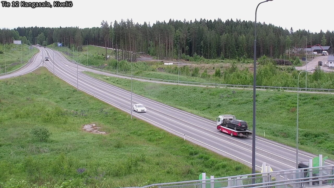Weather Camera Image Väg 12 Kangasala, Kiveliö, Kangasala, Pirkanmaa