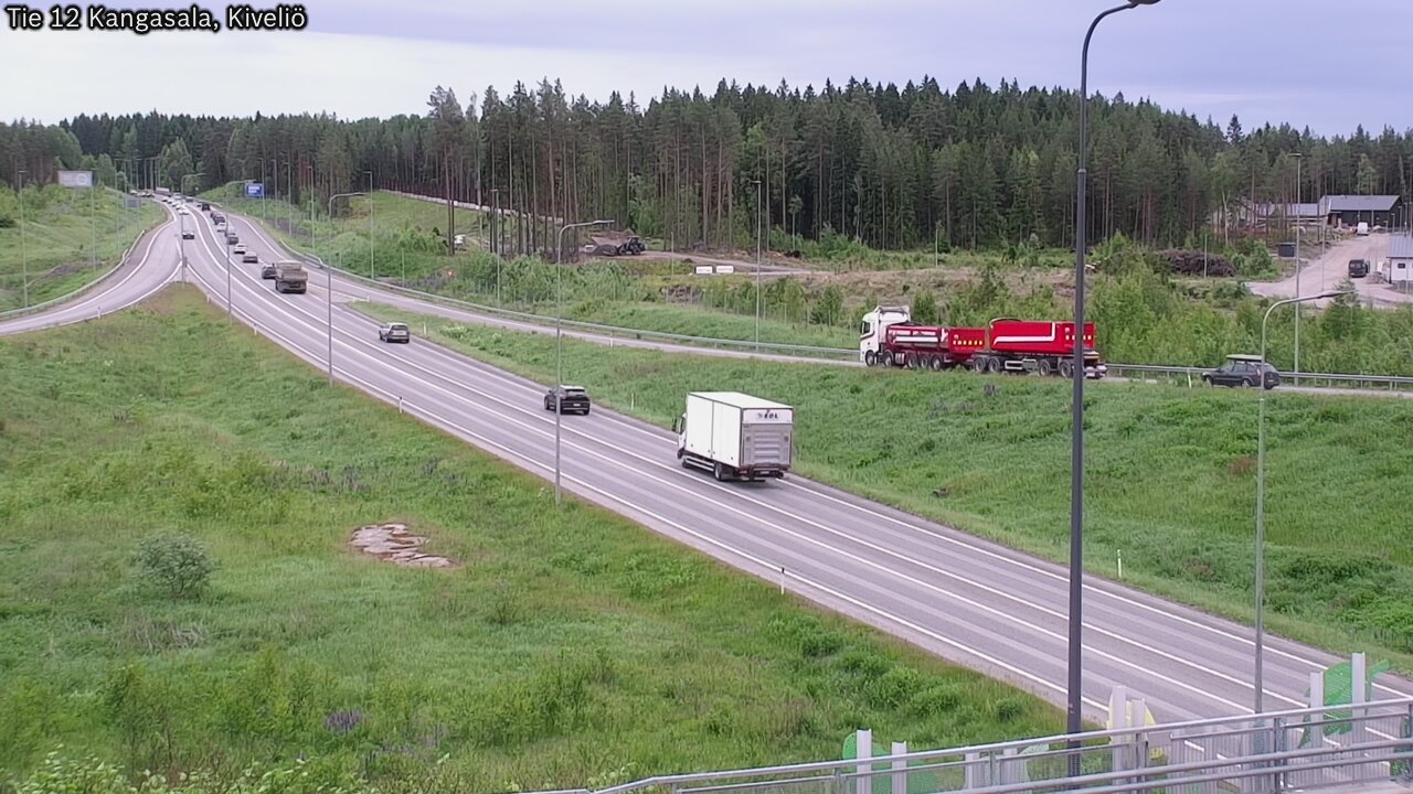 Weather Camera Image Väg 12 Kangasala, Kiveliö, Kangasala, Pirkanmaa