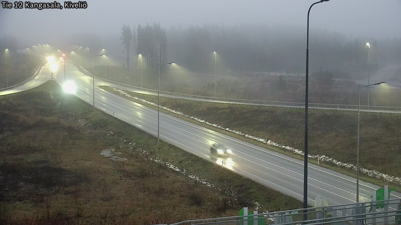 Weather Camera Image Väg 12 Kangasala, Kiveliö, Kangasala, Pirkanmaa