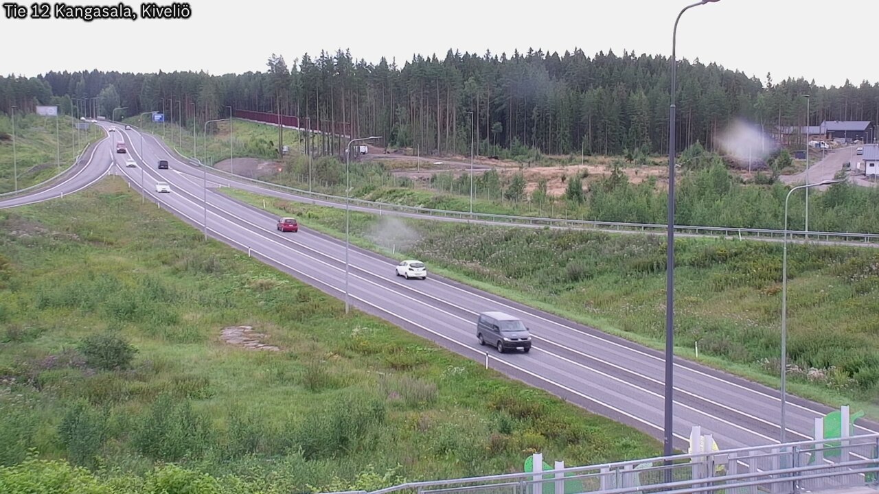 Weather Camera Image Väg 12 Kangasala, Kiveliö, Kangasala, Pirkanmaa