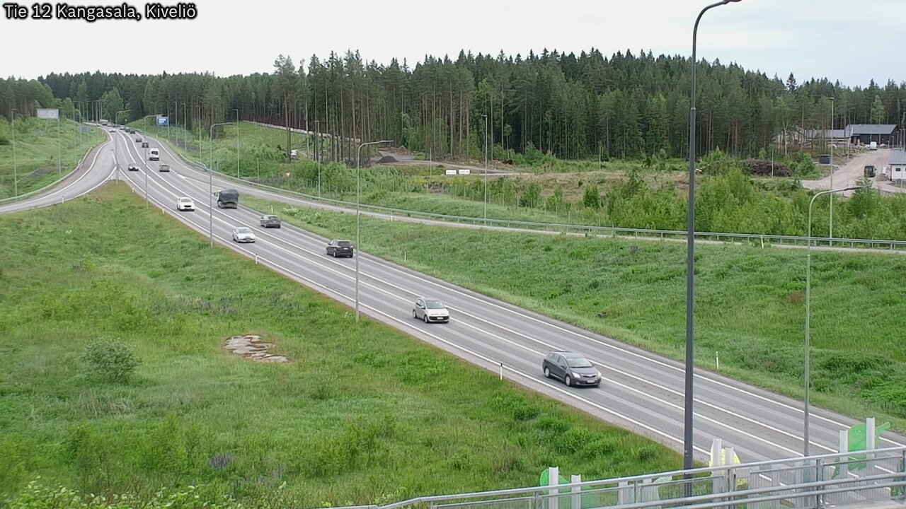 Weather Camera Image Väg 12 Kangasala, Kiveliö, Kangasala, Pirkanmaa