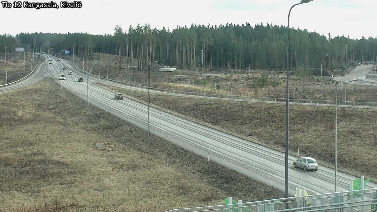 Weather Camera Image Väg 12 Kangasala, Kiveliö, Kangasala, Pirkanmaa