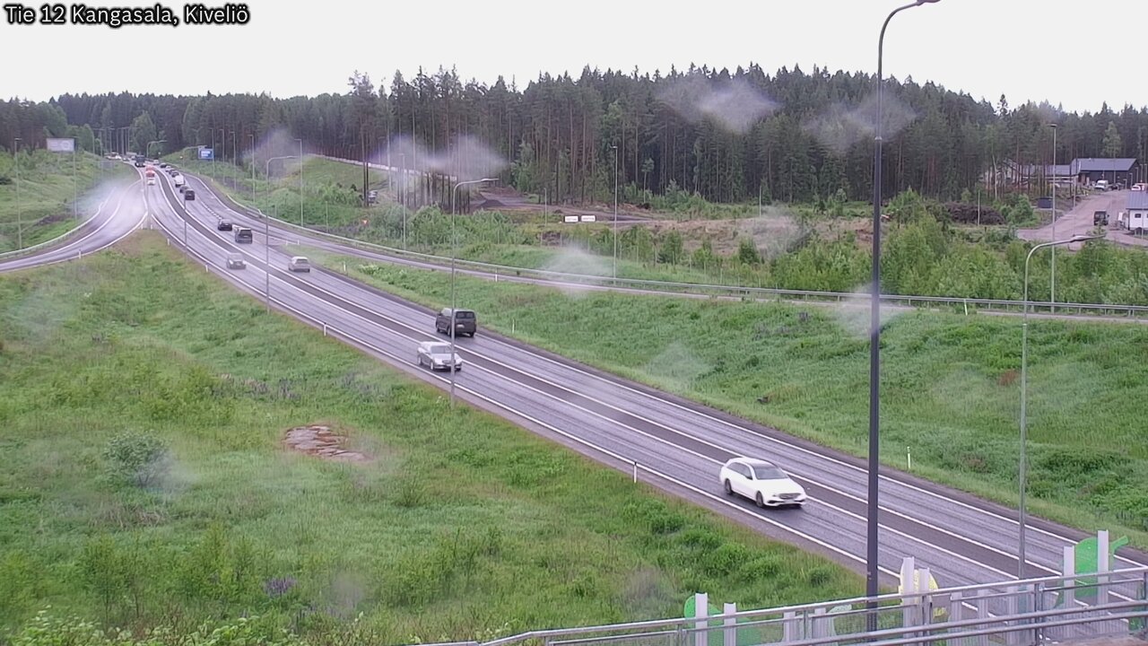 Weather Camera Image Väg 12 Kangasala, Kiveliö, Kangasala, Pirkanmaa