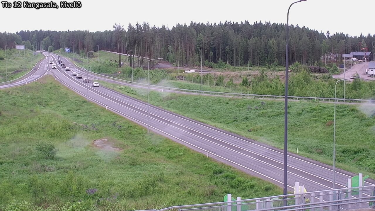 Weather Camera Image Road 12 Kangasala, Kiveliö, Kangasala, Pirkanmaa