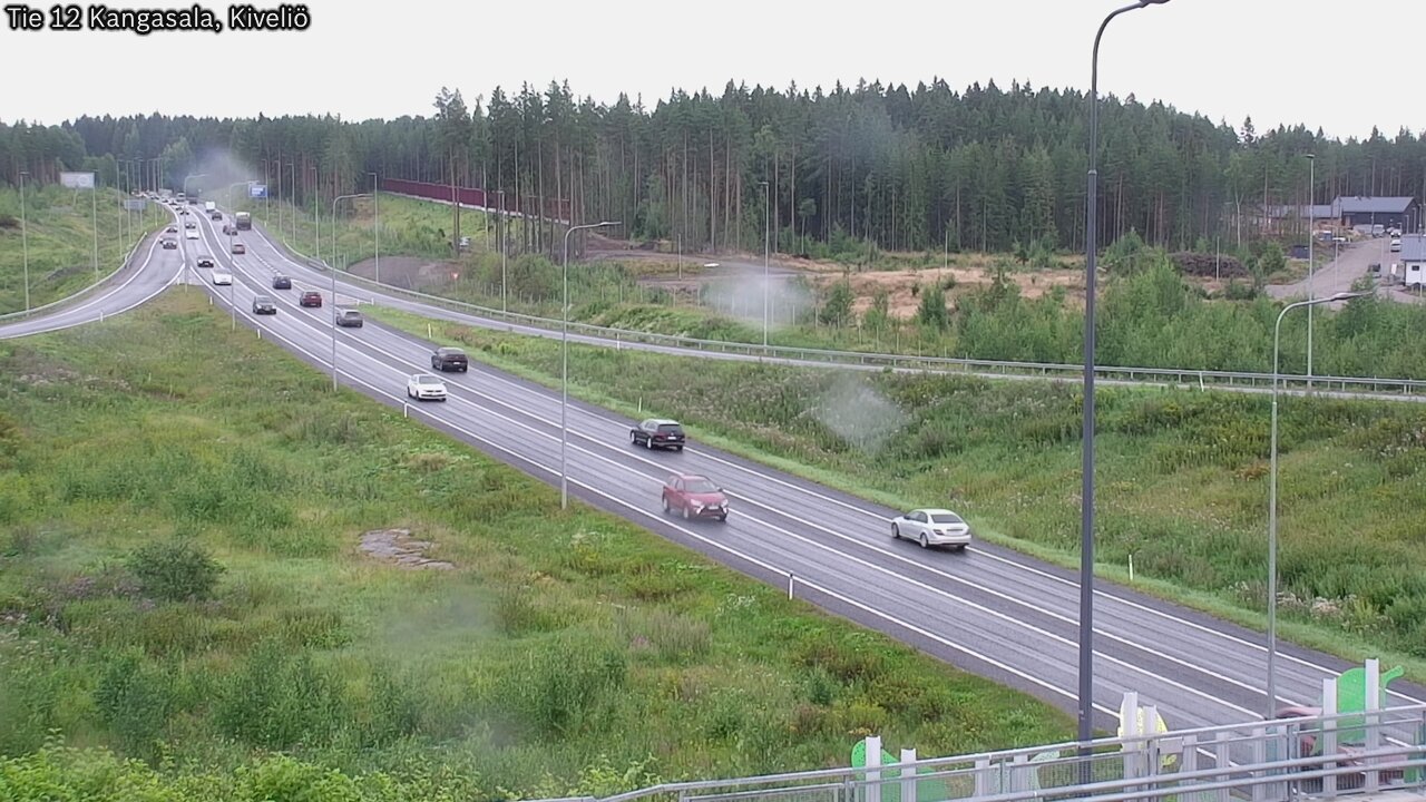 Weather Camera Image Väg 12 Kangasala, Kiveliö, Kangasala, Pirkanmaa