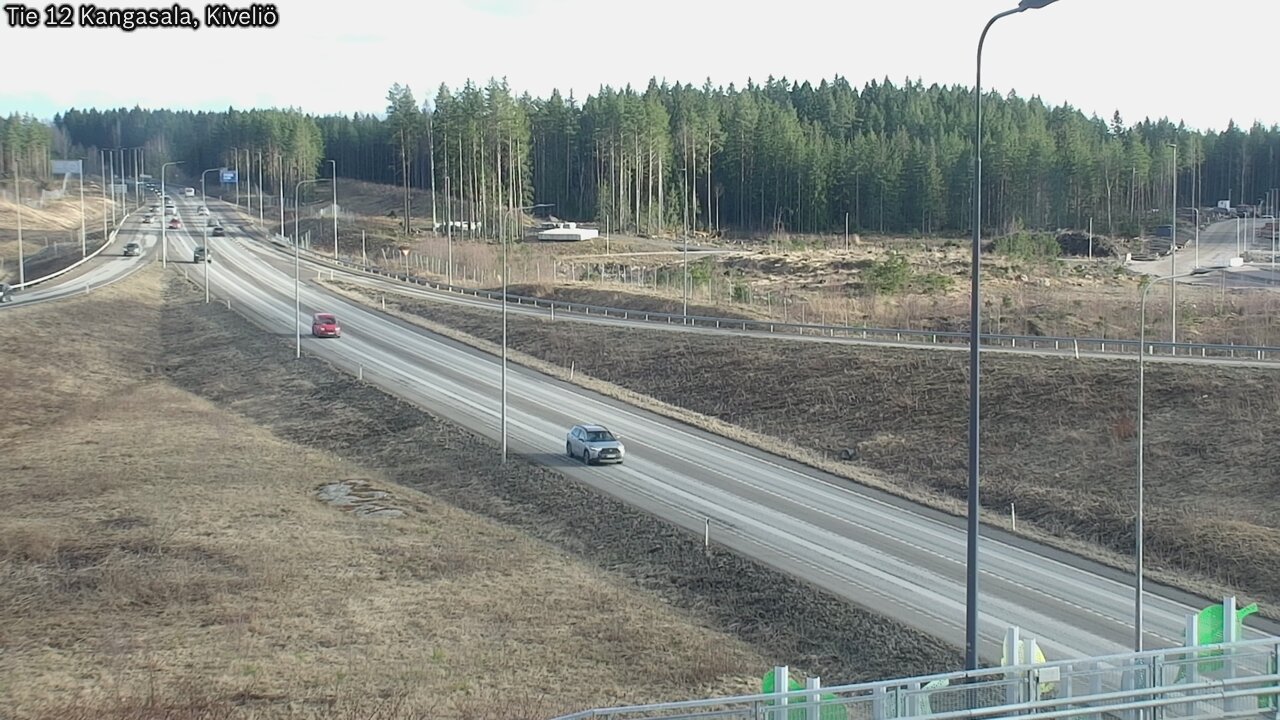 Weather Camera Image Väg 12 Kangasala, Kiveliö, Kangasala, Pirkanmaa
