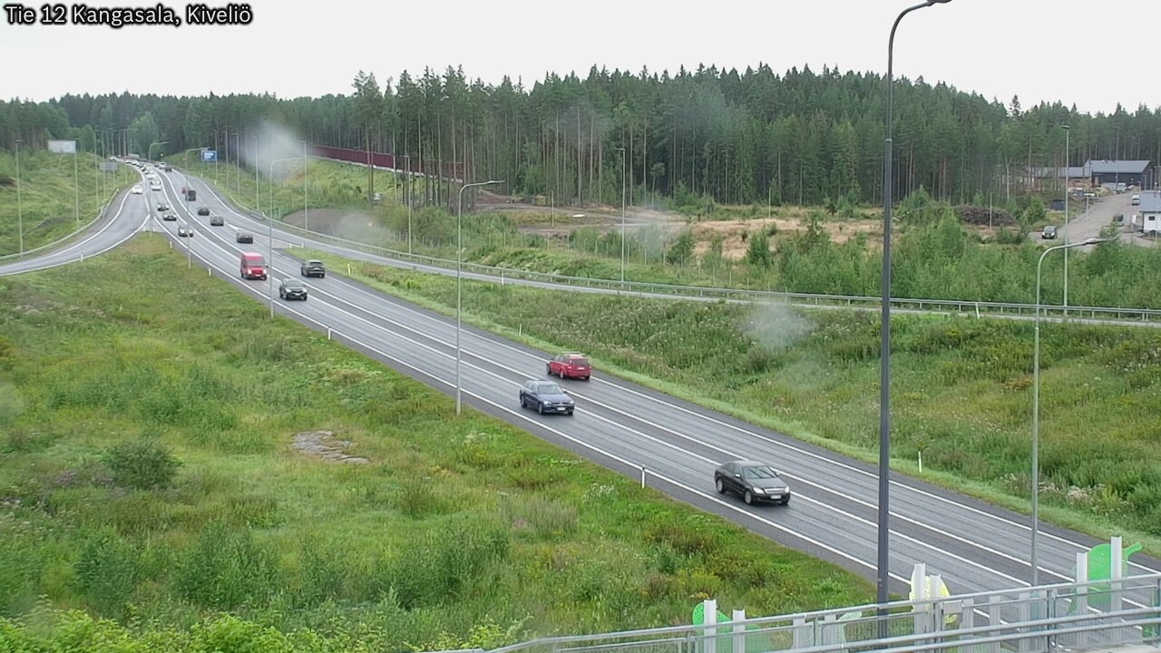 Weather Camera Image Väg 12 Kangasala, Kiveliö, Kangasala, Pirkanmaa