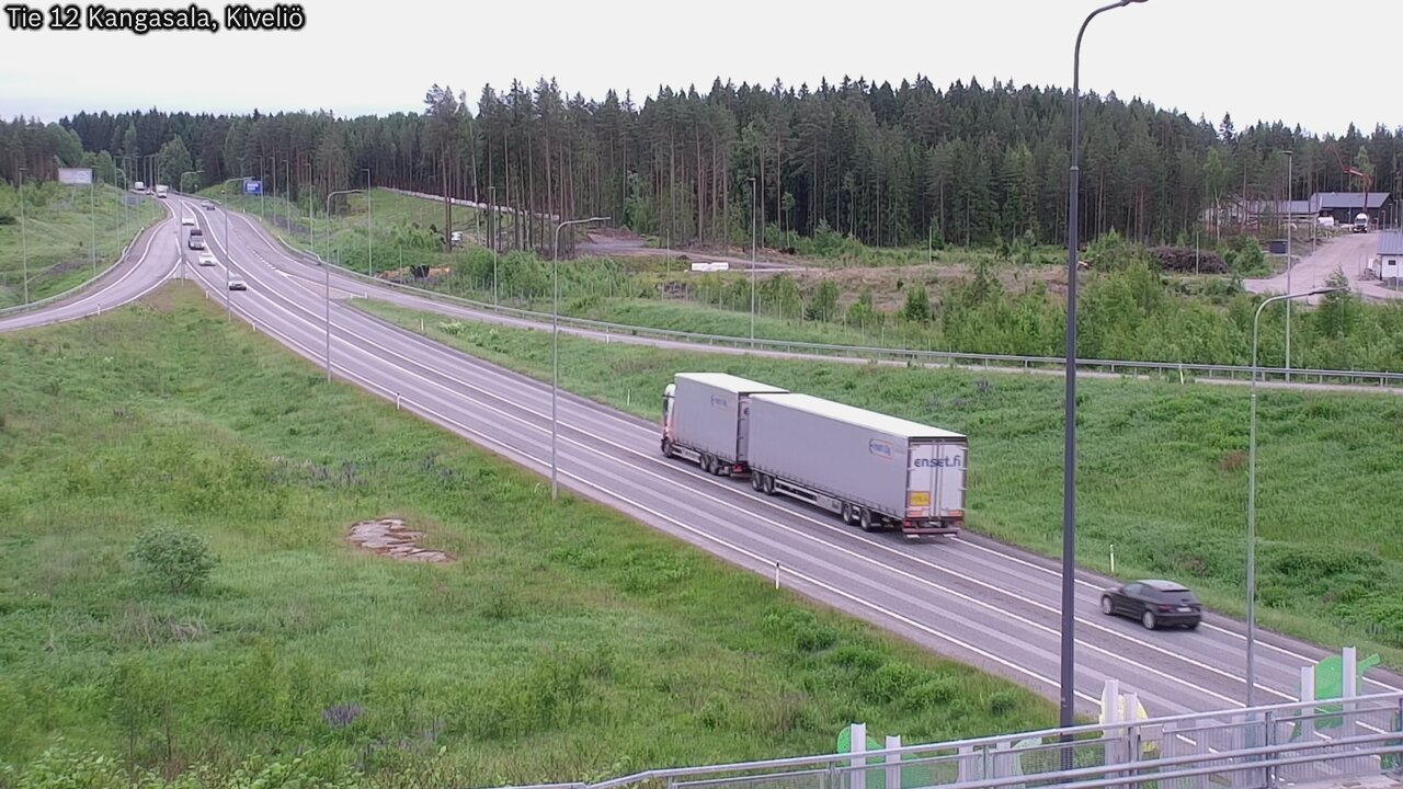 Weather Camera Image Väg 12 Kangasala, Kiveliö, Kangasala, Pirkanmaa
