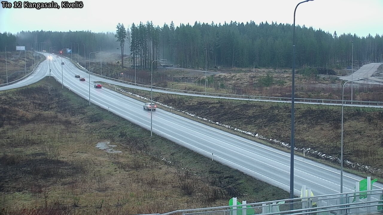 Weather Camera Image Väg 12 Kangasala, Kiveliö, Kangasala, Pirkanmaa