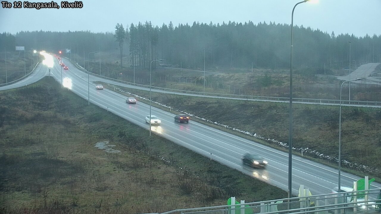 Weather Camera Image Väg 12 Kangasala, Kiveliö, Kangasala, Pirkanmaa