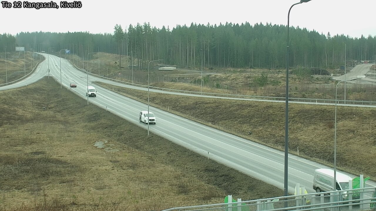 Weather Camera Image Väg 12 Kangasala, Kiveliö, Kangasala, Pirkanmaa