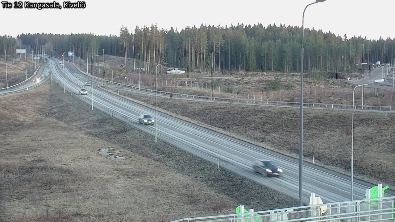 Weather Camera Image Road 12 Kangasala, Kiveliö, Kangasala, Pirkanmaa