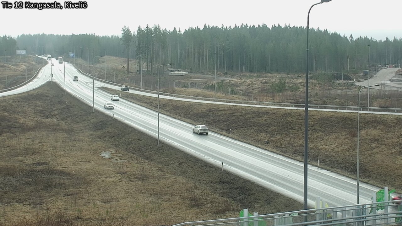 Weather Camera Image Väg 12 Kangasala, Kiveliö, Kangasala, Pirkanmaa