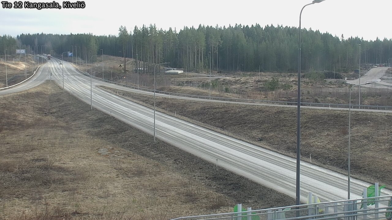 Weather Camera Image Väg 12 Kangasala, Kiveliö, Kangasala, Pirkanmaa