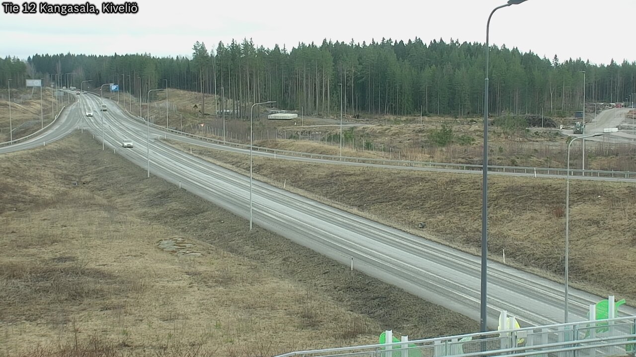 Weather Camera Image Väg 12 Kangasala, Kiveliö, Kangasala, Pirkanmaa
