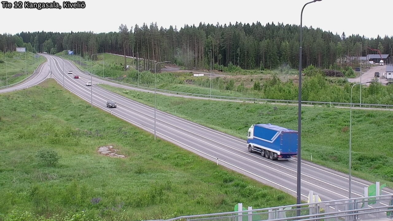 Weather Camera Image Väg 12 Kangasala, Kiveliö, Kangasala, Pirkanmaa